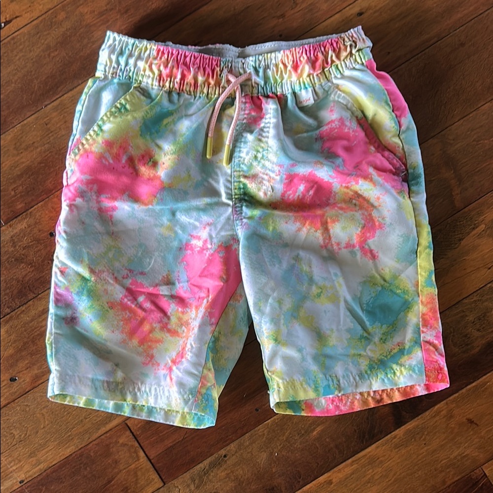 Cat & Jack Tie-Dye Swim Trunks